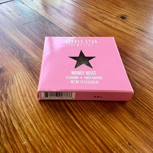 MONEY HEIST New in Box Jeffree Star Artistry Single Shadow‎ Pressed Pigment Gold - Picture 7 of 8